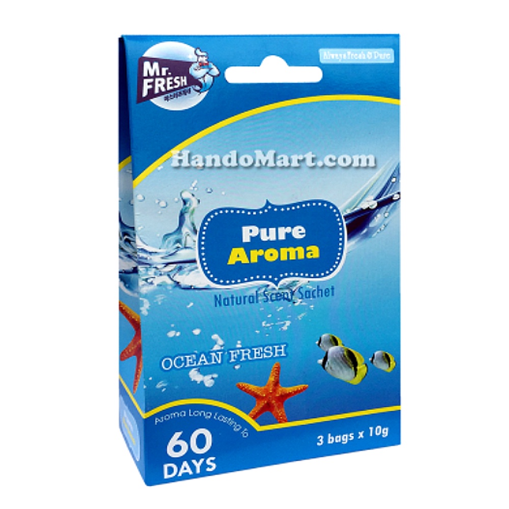 Túi thơm treo tủ quần áo Mr Fresh 30g