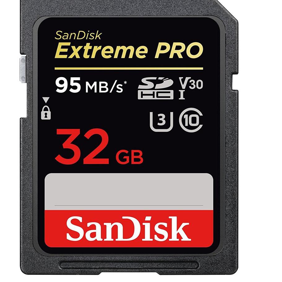 Sandisk Thẻ Nhớ Sdhc 32gb Extreme Pro Up To 95mb / S (1)