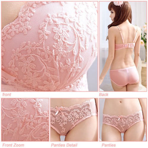 Bộ đồ lót ren họa tiết in hoa quyến rũ cho nữ