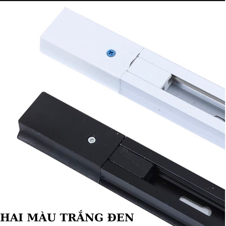 Thanh ray đèn rọi ray nhôm treo tường trang trí