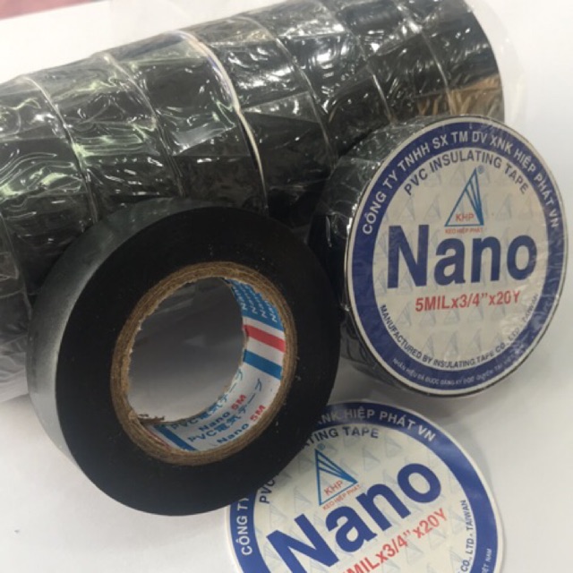 Băng keo điện Nano 20y