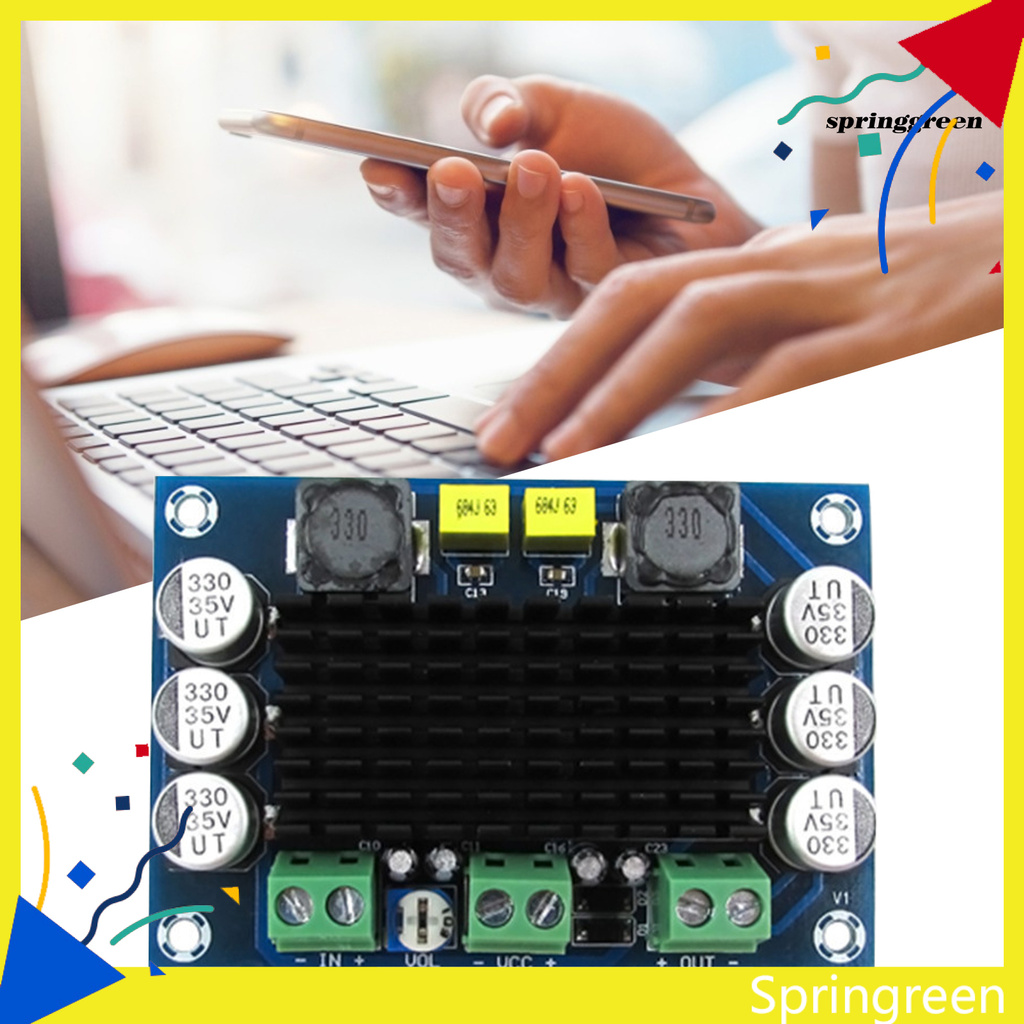 SPRIN TPA3116D2 Digital Amplifier Board High-power Mono Channel PCB Power Amplifier Board DIY Module for Speaker