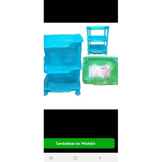 Kệ 3 Tầng Xếp Tầng Màu Sắc Ngẫu Nhiên Dành Cho Nhà Bếp 620 | BigBuy360 - bigbuy360.vn