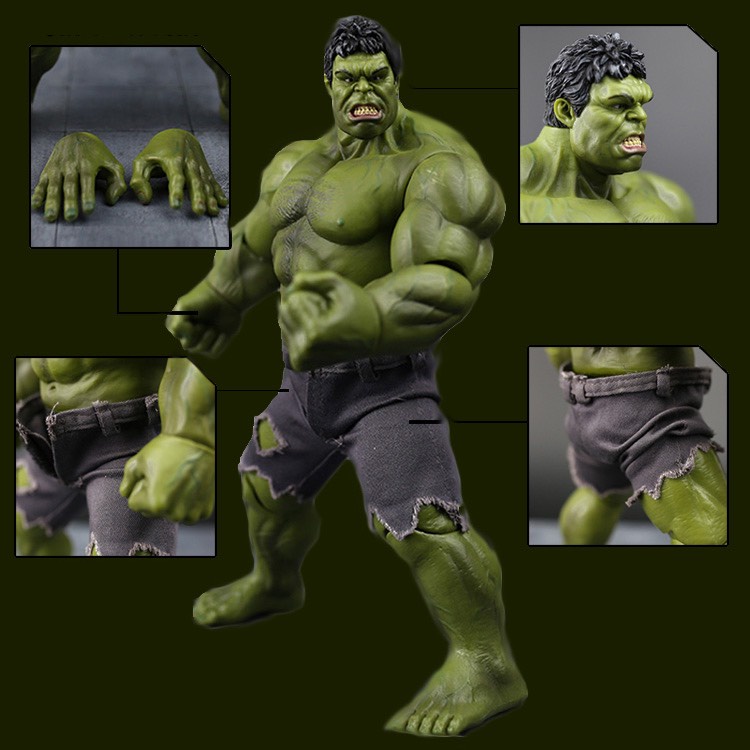 Mô hình Hulk khổng lồ Xanh - 22cm