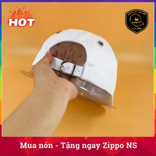 [Kèm_hình_chi_tiết] Nón Sơn Màu Trắng - Full Tem Mạc 7 Màu