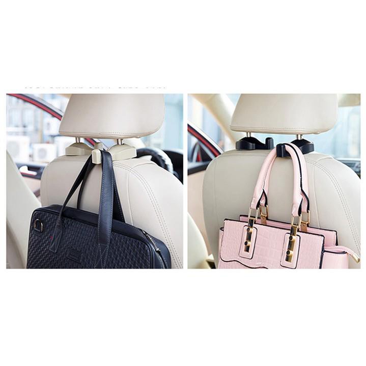 Bộ 2 móc treo đồ sau ghế trên ô tô (có hộp)