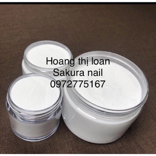 Bột đắp nail trắng -trắng thạch -clear đắp móng