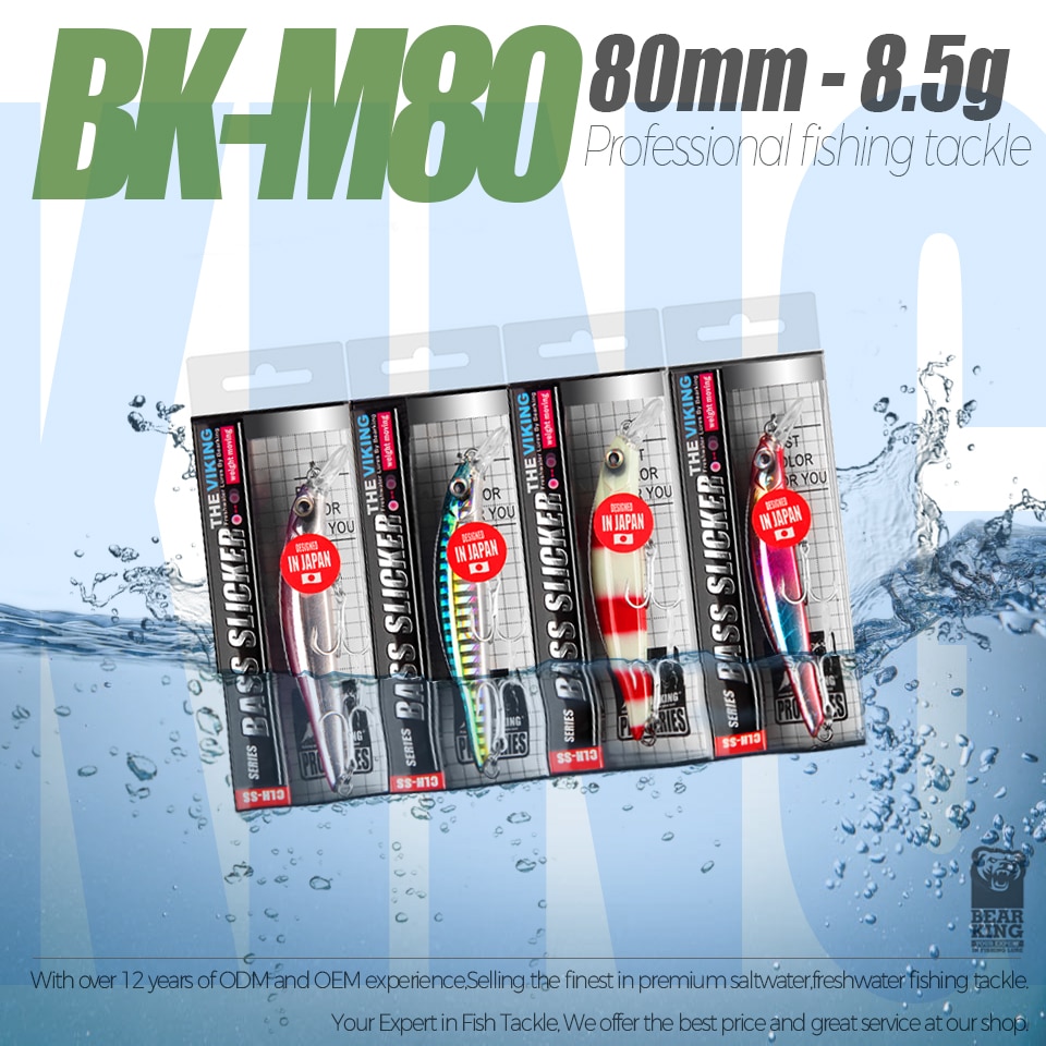 Bearking Mồi Câu Cá Giả 10.5cm 16g 8cm 8.5g Chất Lượng Cao