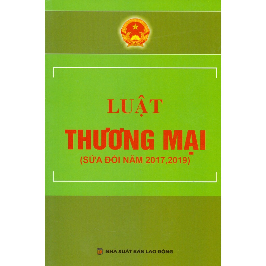Sách - Luật thương mại (sửa đổi năm 2017, 2019)