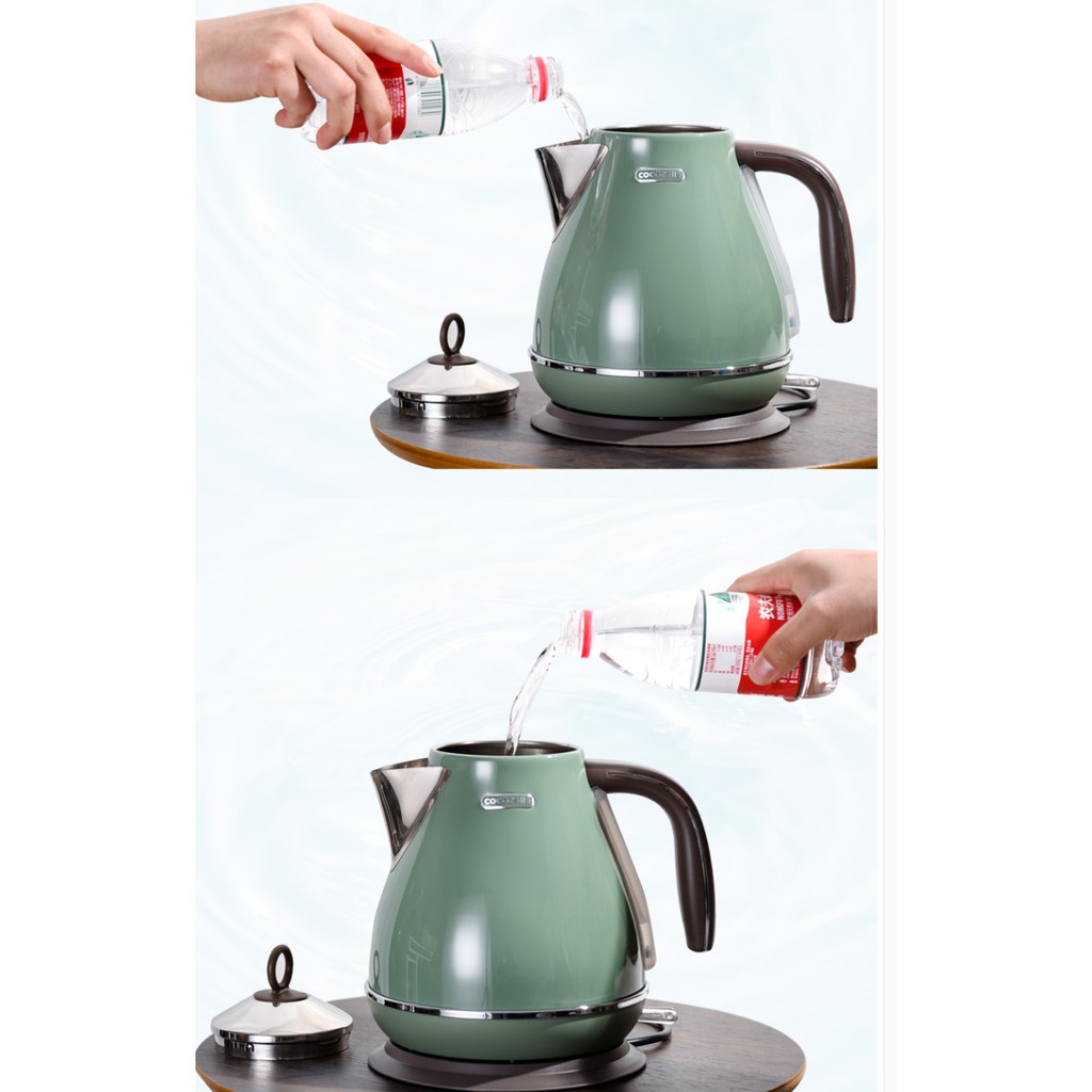 Ấm đun nước siêu tốc hàng ĐỨC Cocozelle chính hãng xuất khẩu Cao cấp