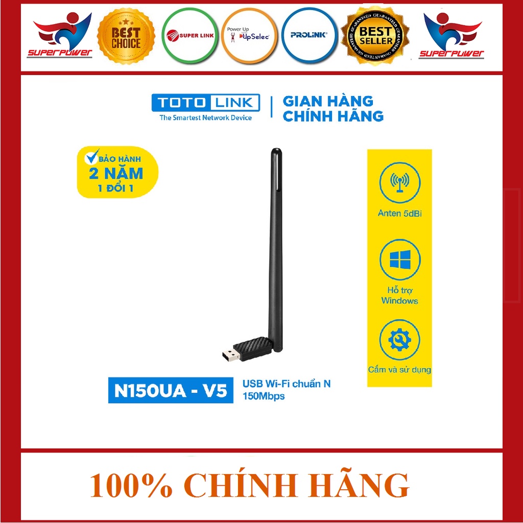 USB Wifi anten rời Totolink N150UA-V5