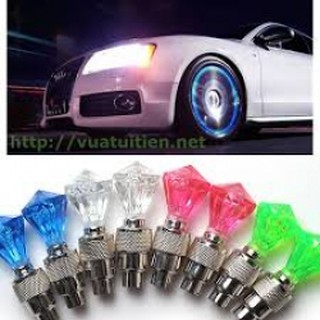 Đèn led gắn vào bánh xe siêu sáng