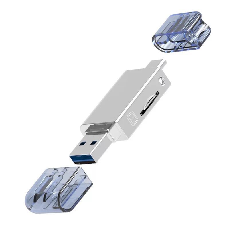 Đầu Đọc Thẻ Nhớ Micro Sd Tf Niki 2 Trong 1 Usb 3.0 Type C | BigBuy360 - bigbuy360.vn