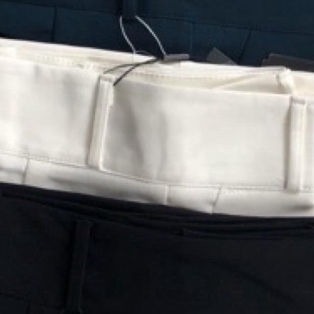 Quần ống suông rộng nữ culottes cạp siêu cao 2 khuy khóa trước vải tuyết mưa nội y xanh chất đẹp giá tốt