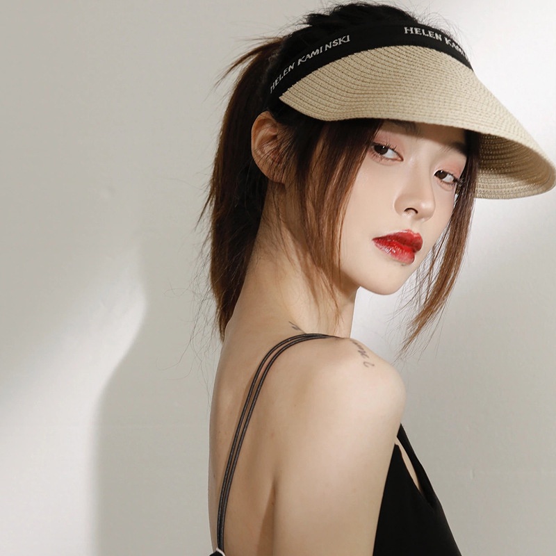 Mũ Cói Rộng Vành Chống Tia Cực Tím Che Nắng Thời Trang Mùa Hè