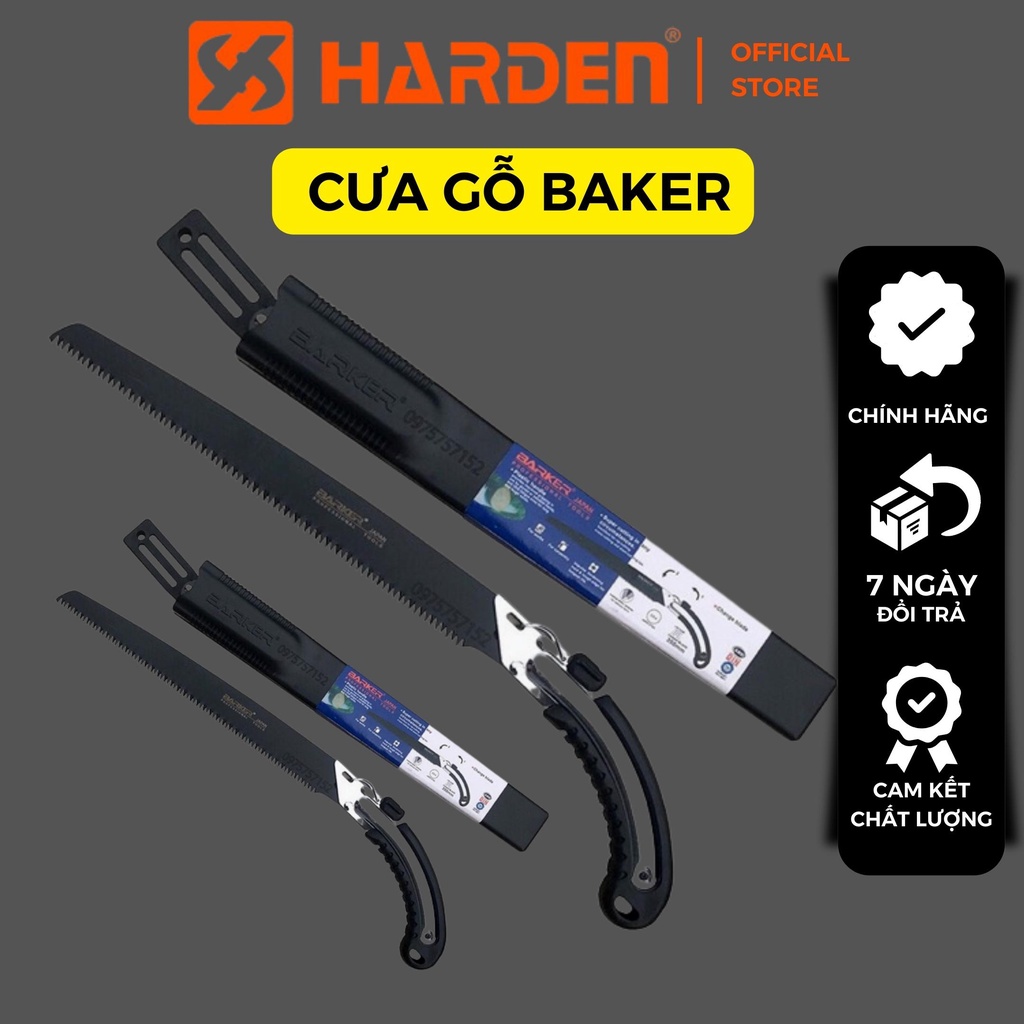 Cưa gỗ , cưa cành cầm tay cao cấp 350mm Barker - Đài Loan - TMART