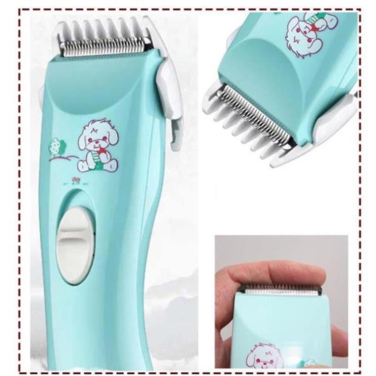 Tông đơ cắt tóc 💓FREESHIP💓 Tông đơ cắt tóc cho trẻ clipper, cường độ tiếng ồn thấp, không làm tổn thương da 7163