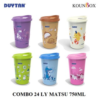 COMBO 24 Ly Nhựa Matsu DUY TÂN 750ml Cao Cấp