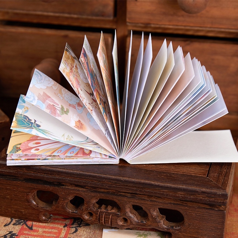 Set 50 Miếng Dán Mini Trang Trí Sổ Tay Album Ảnh DIY