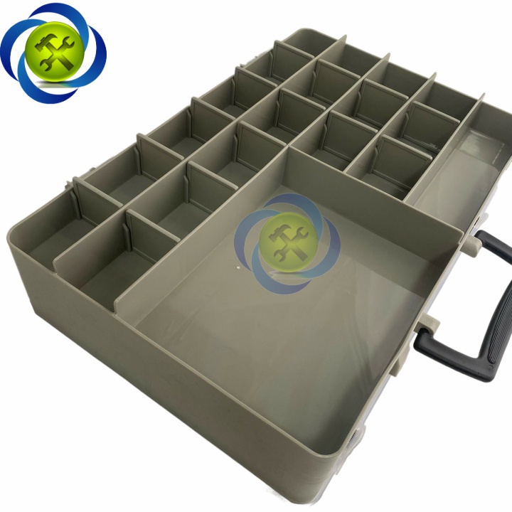 Thùng đựng ốc vít Buddy BK0011 S302 kích thước 36 x 23 x 10cm hai mặt có 44 ngăn