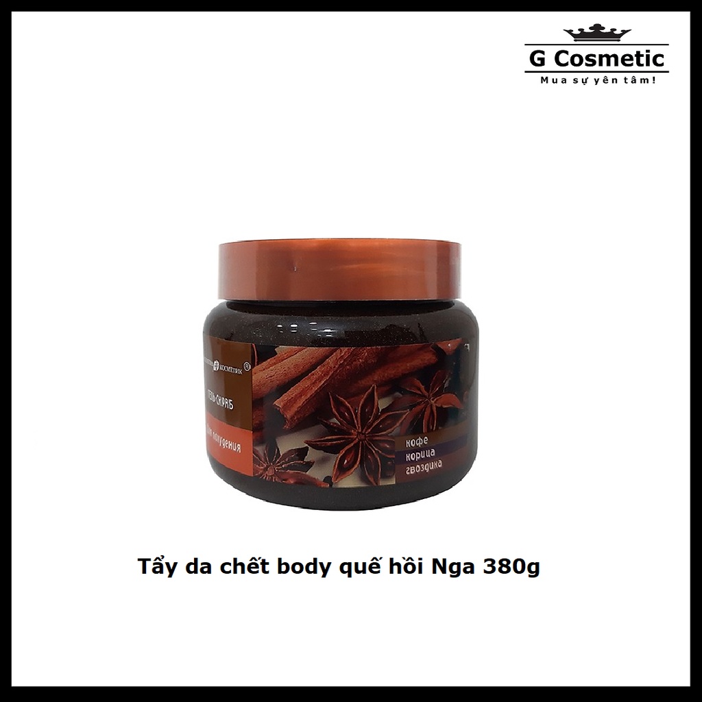 Tẩy da chết body quế hồi 380g