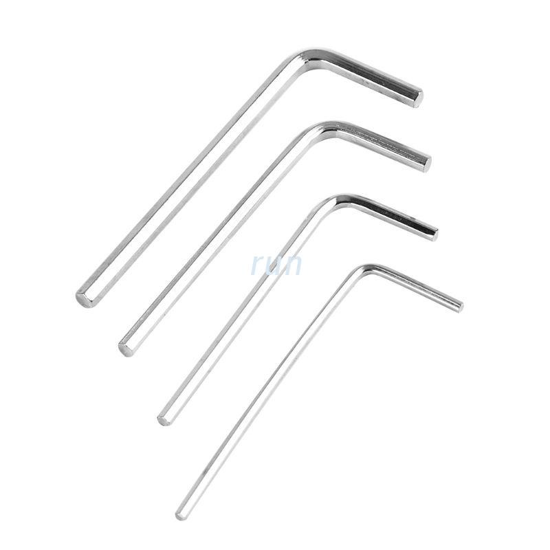 Bộ 4 Tua Vít Đầu Lục Giác 1.5mm / 2mm / 2.5mm / 3mm Sửa Chữa Xe Máy / Xe Đạp Cho Máy In 3d