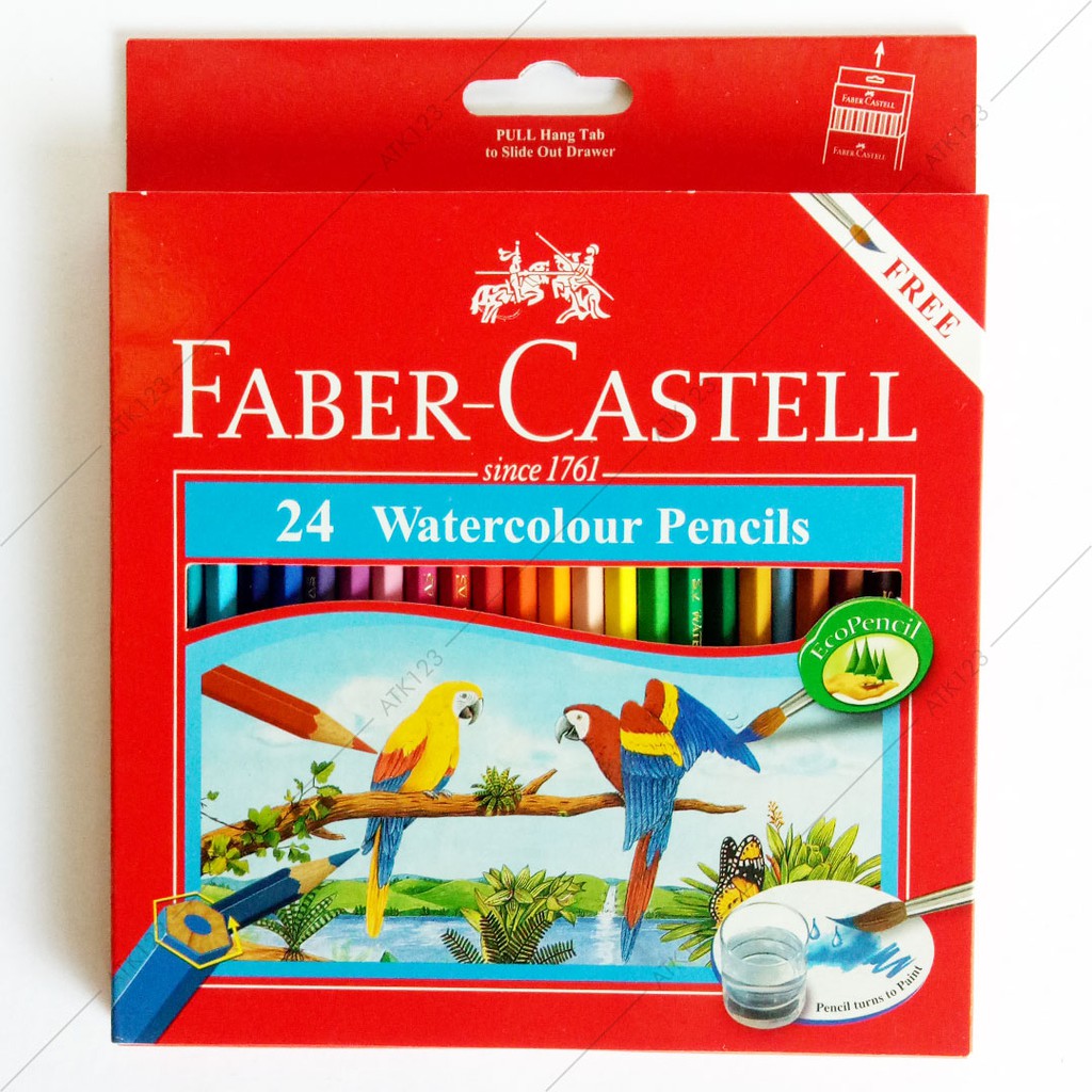 Faber-castell Bộ 24 Bút Chì Màu Nước 114464