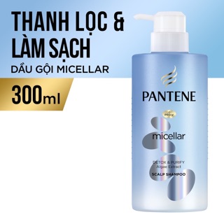 Dầu gội/xả Pantene Micellar 300 mL
