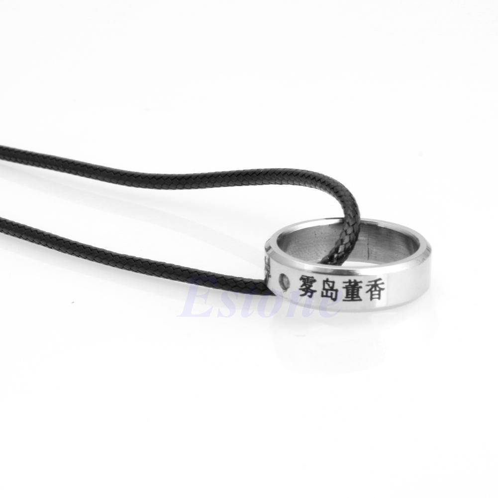 SEL Fashion Cosplay Anime Tokyo Ghoul Ken Kaneki Titanium Steel Ring Finger Rings