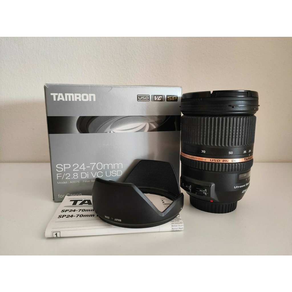 Ống kính Tamron 24-70mm f 2.8 Di VC USD For Nikon - Fullbox - Mới 99% thumbnail