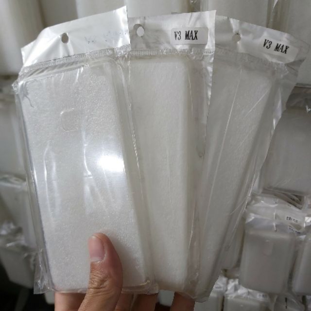 Bộ 3 chiếc ốp silicon vivo v3 max trong suốt (loại A)