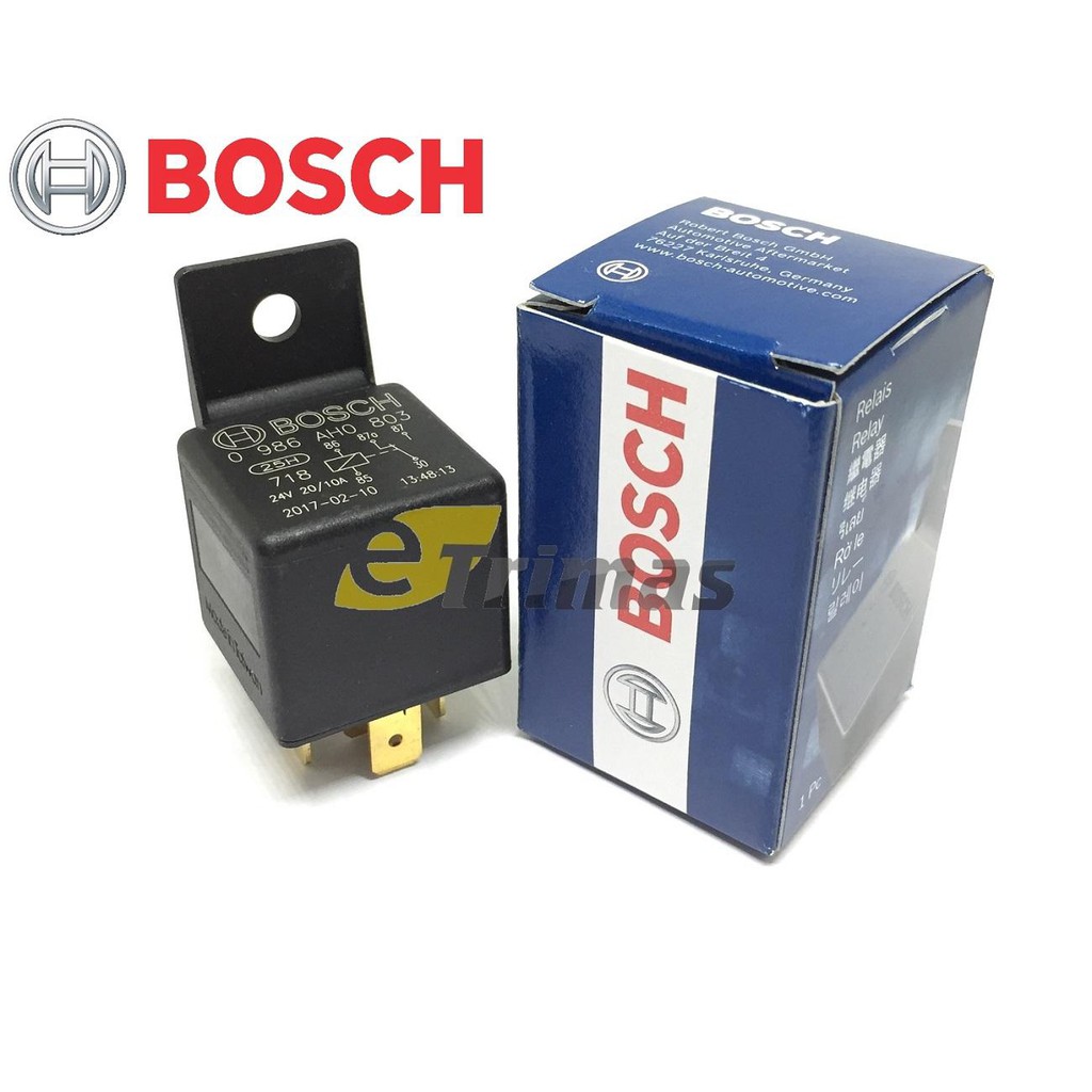 Rờ le Relay 5 chân 24v 87A BOSCH 0986AH0803