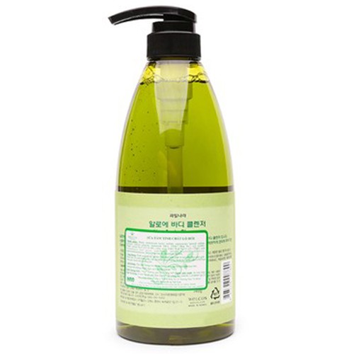 Sữa tắm chứa tinh dầu lá trà xanh Welcos Green Tea Body Cleanser Hàn Quốc 750ml - Hàng Chính Hãng