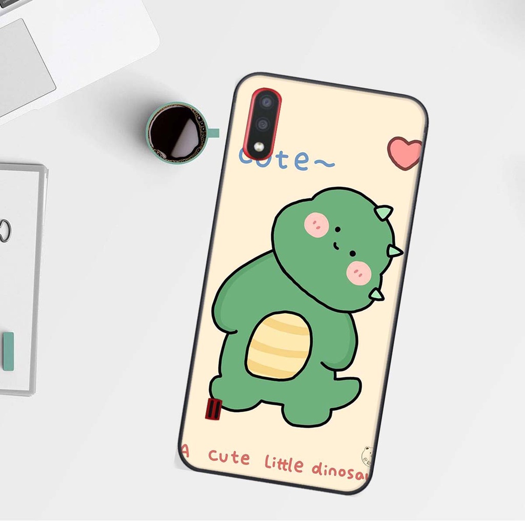 Ốp lưng Samsung A01 in hình khủng long , gấu nâu xinh xắn, siêu cute  mà còn vô cùng RẺ -ĐẸP