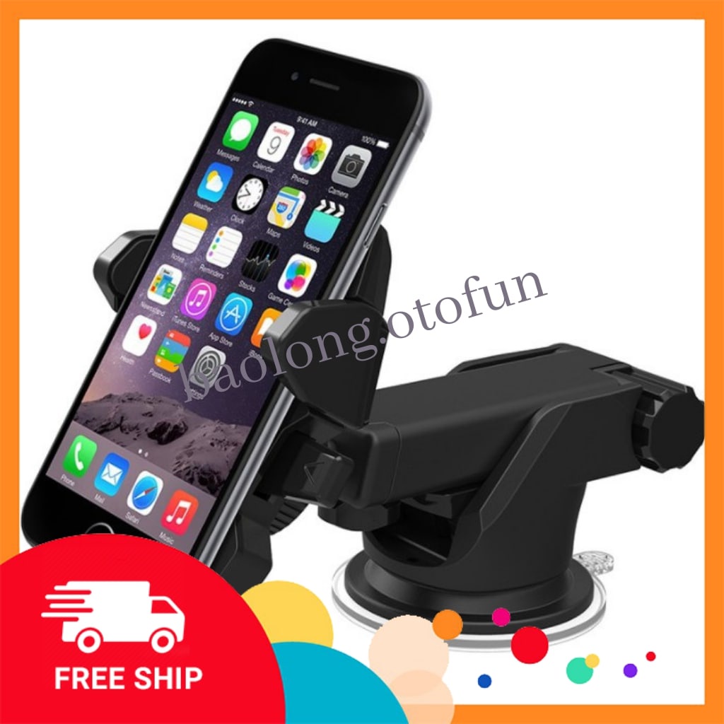 Giá đỡ điện thoại trên ô tô xoay 360 độ tiện lợi chắc chắn,chống rung.Kẹp điện thoại ô tô loại 1 | BigBuy360 - bigbuy360.vn