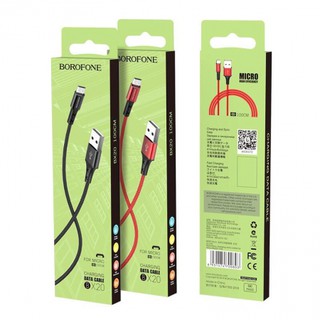 Cáp borofone bx20 8600 micro - bx20 lightning ip x