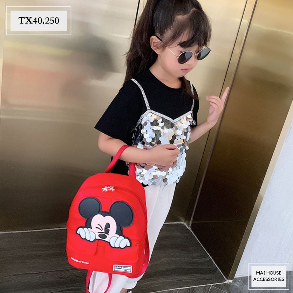 TÚI XÁCH CHUỘT MICKEY ĐỎ TX40