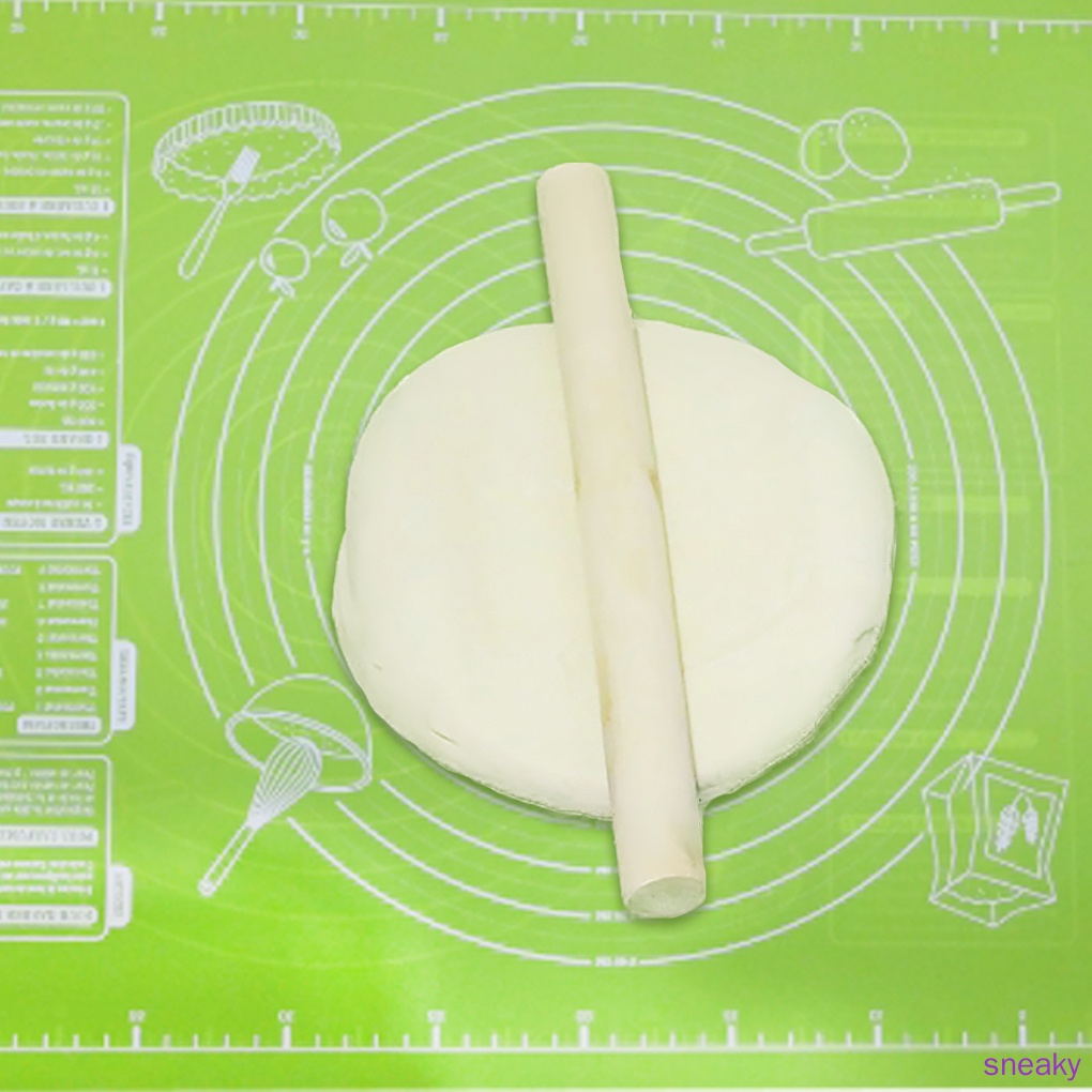 Thảm Nhào Bột Làm Bánh Bằng Silicone Chống Dính Kèm Thước Đo Tiện Dụng