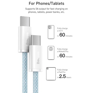 Cáp Sạc Baseus Dynamic Series Fast Charging Data Cable Type-C to Type-C 100W SIÊU NHANH