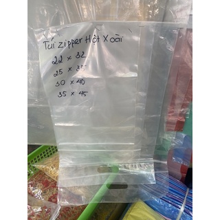  Túi zip hột xoài có quai xách đựng quần áo 