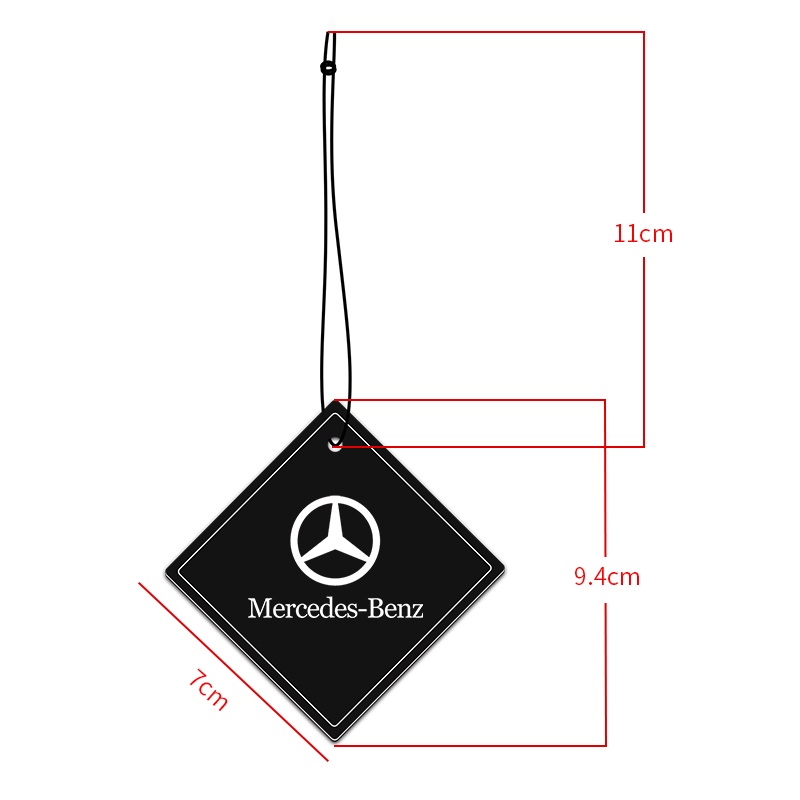 1 Phụ Kiện Khuếch Tán Nước Hoa Gắn Xe Hơi Cho Mercedes-Benz AMG C180 C200 C260 C300 W108 W124 W126 W140 W168