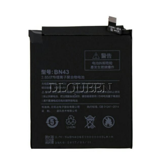 Pin Xiaomi Redmi Note4x (BN43)