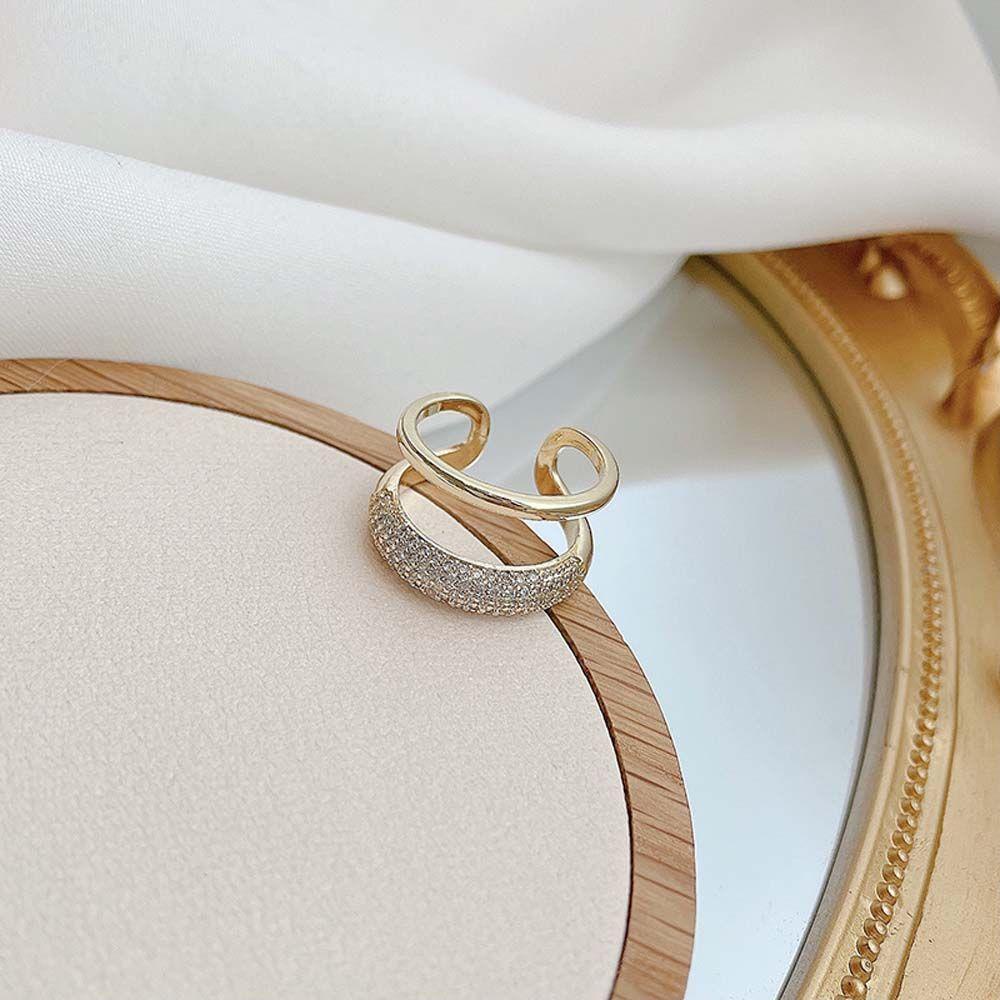 Nhẫn Mở VANES1 Tối Giản Sáng Tạo Thời Trang Cho Nữ