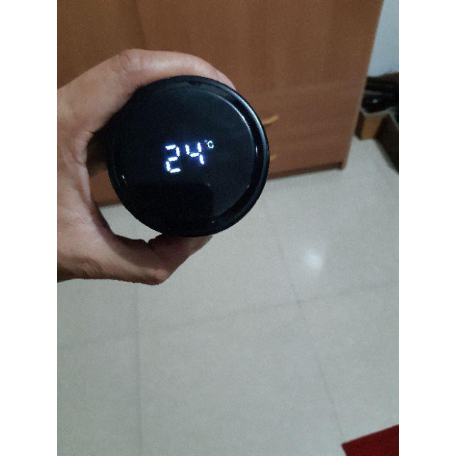 Bình giữ nhiệt nước uống nóng lạnh loại tốt có báo đèn led hiển thị nhiệt độ mini cầm tay SK177