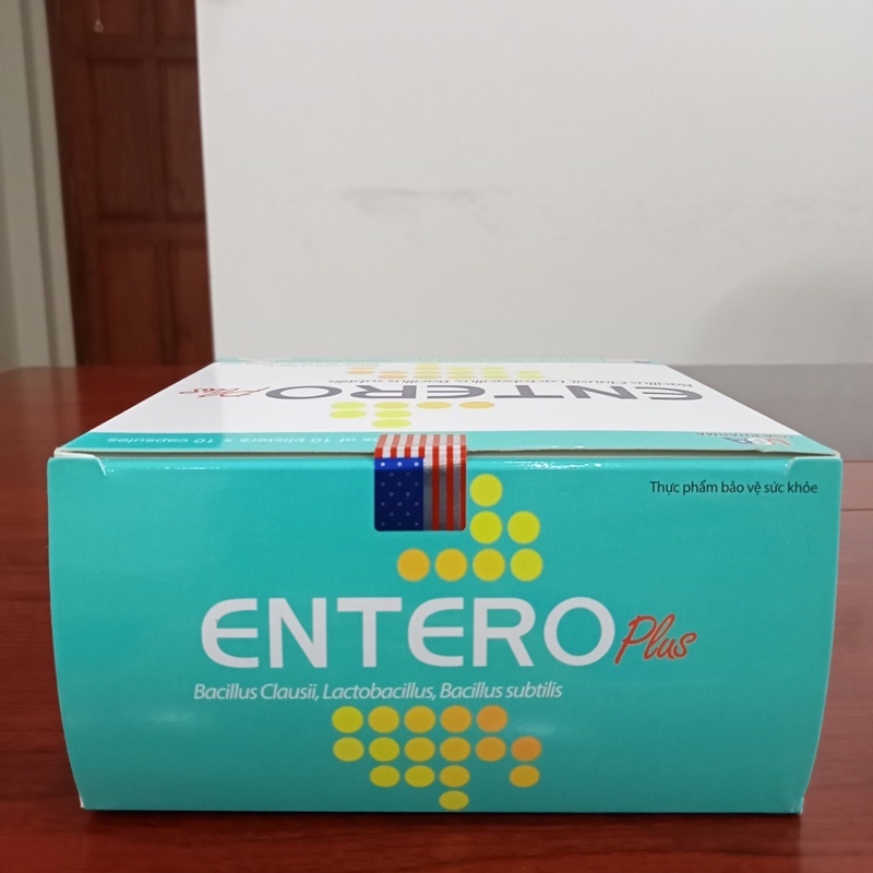 Men vi sinh ENTERO PLUS dạng viên  - giúp cân bằng hệ vi sinh đường ruột, rối loạn tiêu hóa