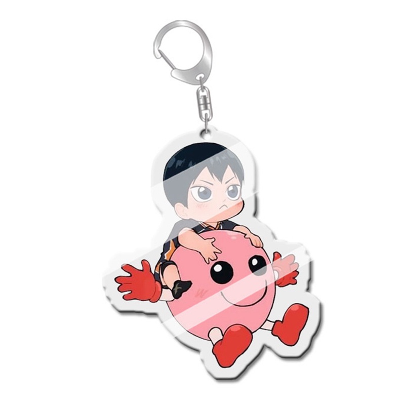 Móc Khóa Acrylic Hình Anime Bóng Chuyền Kiểu Mới