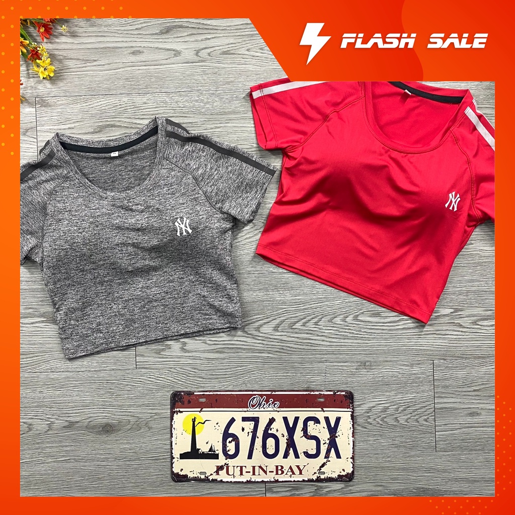 (FREE SHIP) ÁO CROP TOP NỮ 2 SỌC ,ÁO KÈM MÚT LÓT SẴN ,CHẤT THUN CO DÃN MÃ NK09