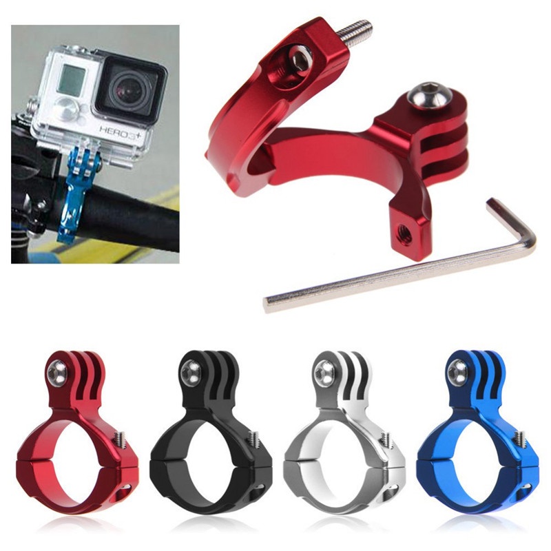 Kẹp Nhôm Cnc Gắn Tay Cầm Xe Đạp Cho Gopro Action Camera