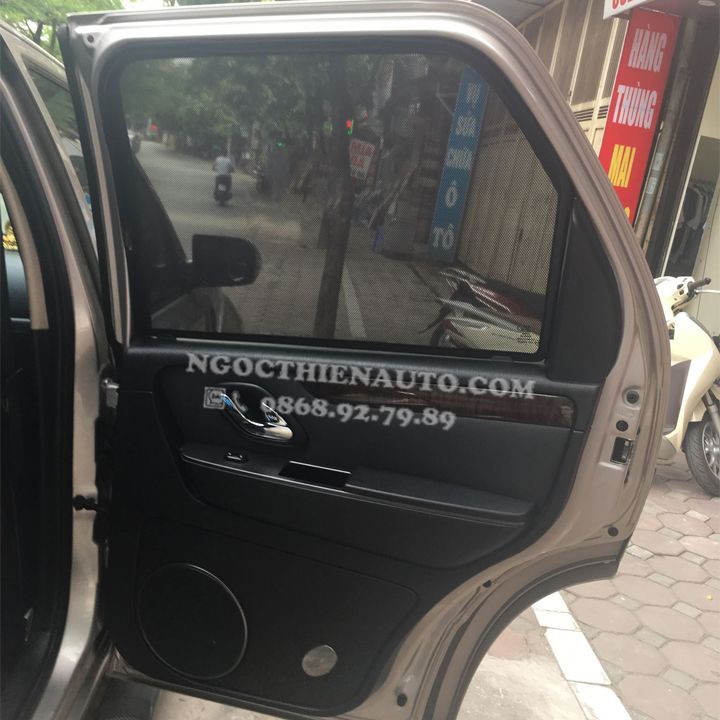 Rèm che nắng ô tô NAM CHÂM theo xe Ford ESCAPE ⚡ HÀNG LOẠI 1 - LƯỚI DÀY ⚡ - Combo 4 tấm chắn nắng - VIỆT NAM SẢN XUẤT