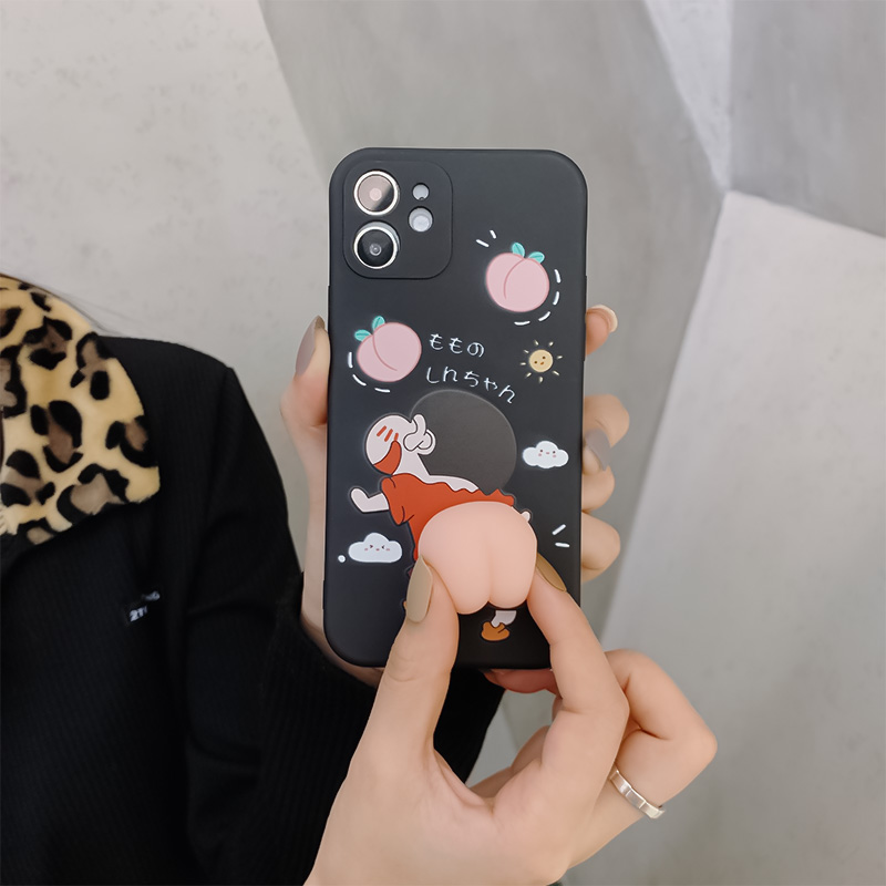 Ốp Điện Thoại In Hình Shin Chan 3D Cho iphone 12 11 pro MAX 6 6s 7 8 plus X XR XS MAX